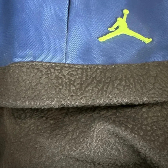 Nike Air Jordan Jumpman Blue School Backpack Laptop Book Bag - Picture 5 of 9